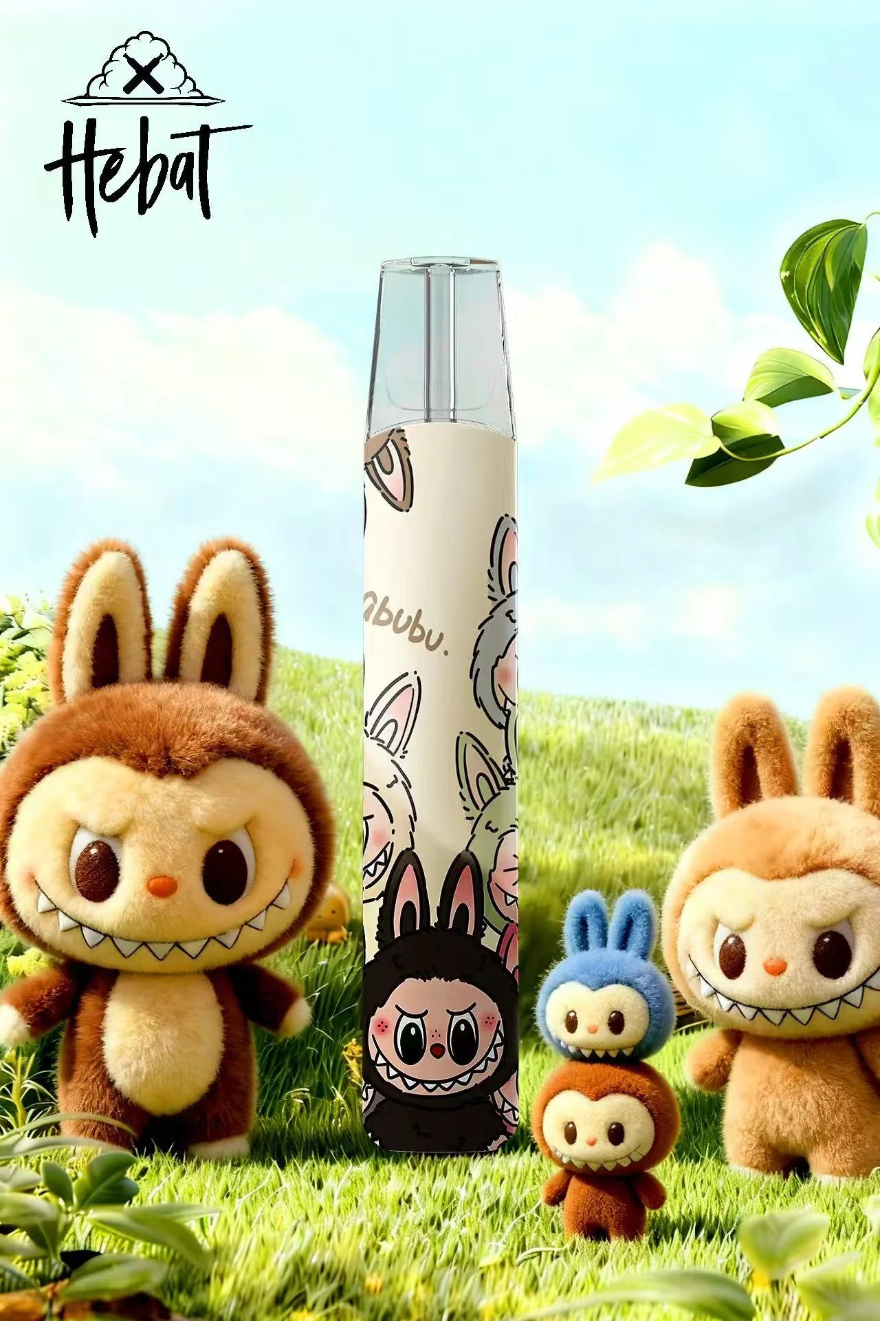 【潮流玩家必收】Hebat 喜貝 x Labubu 聯名一代主機 航太級金屬質感、Labubu 獨家視覺工藝 8.5W 強勁輸出 一代通用規格標配 台灣現貨:圖片 5