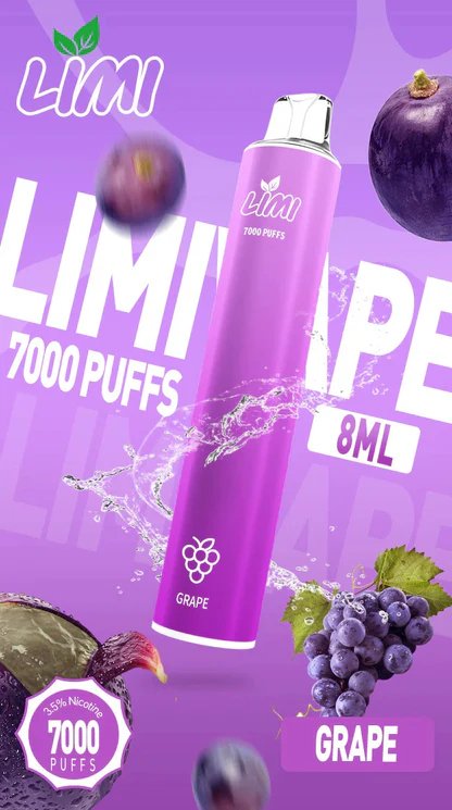 【LIMI 7000】強效拋棄式 650mAh 澎湃動力確保電力始終如一 搭載 3.5% 醇熟尼古丁鹽配方 質感玩家一致激推 台灣現貨:圖片 16