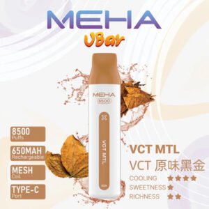【MEHA VBar 魅嗨】小白條 8500 搭載 650mAh 澎湃動力核心 3% 醇熟配方確保每一口皆是絲滑入肺 老煙友激推的性能神機 台灣現貨